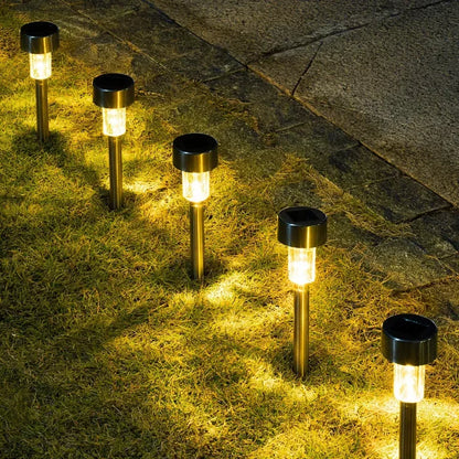 30-Pack Solar LED Outdoor Lights for Gardens, Pathways & Patios